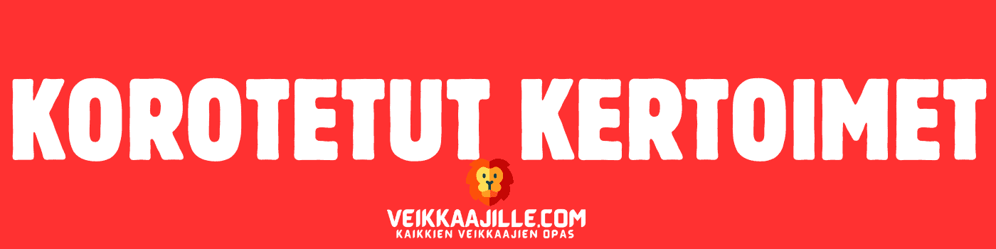 Korotetut kertoimet